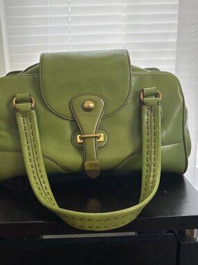 MAXX New York Olive green Satchel bag